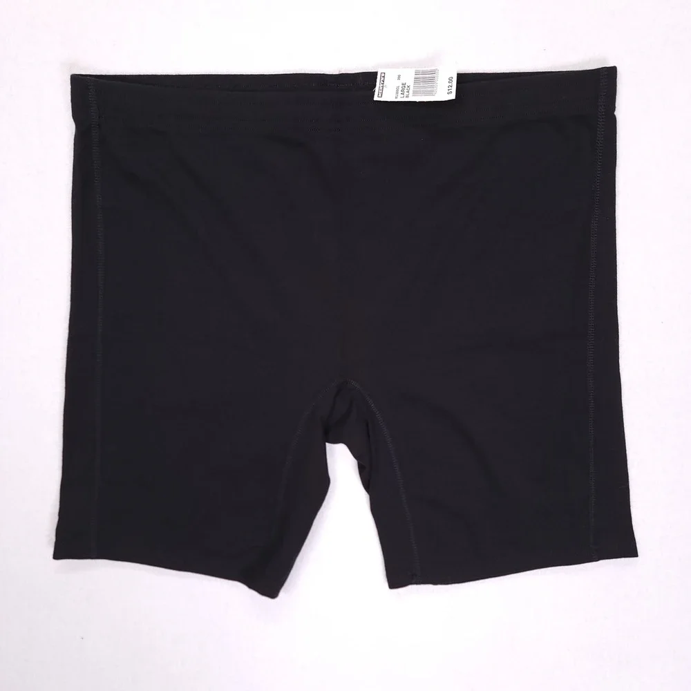 Cheetah‎ Sport Mens XL Black Compression Shorts Cotton Lycra Made in USA New